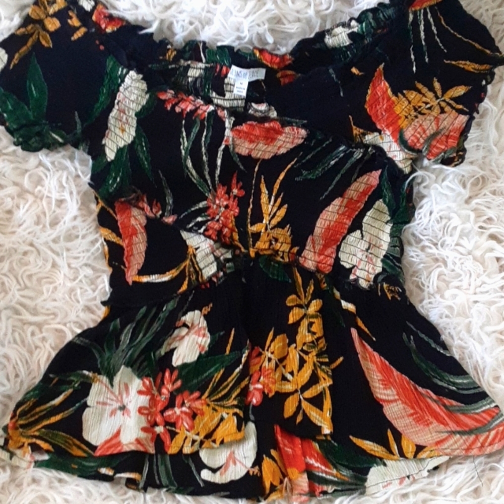 Dressy off the shoulder top!